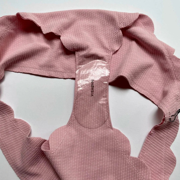 Marysia Broadway Bikini Bottom Low Rise Pink Size Large NEW - Picture 4 of 4